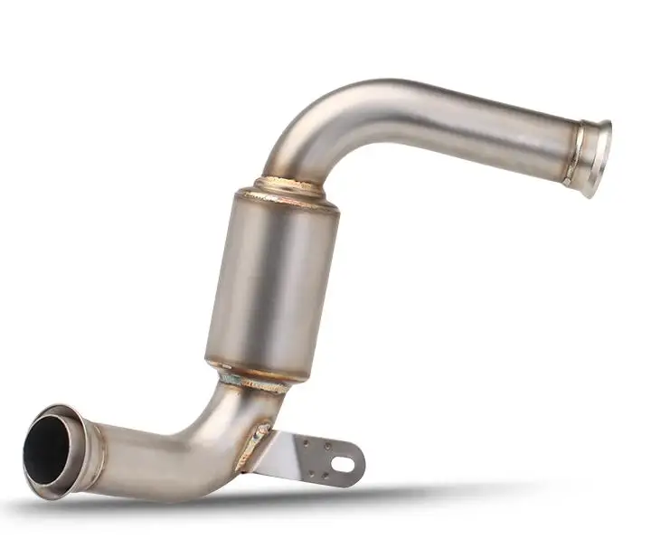 دراجة نارية العادم الأوسط وصلة الأنابيب موتو الهروب الخمار الانزلاق على ل KTM DUKE 390 250 200 125 RC 390 RC250 2017 2018 2019 2020