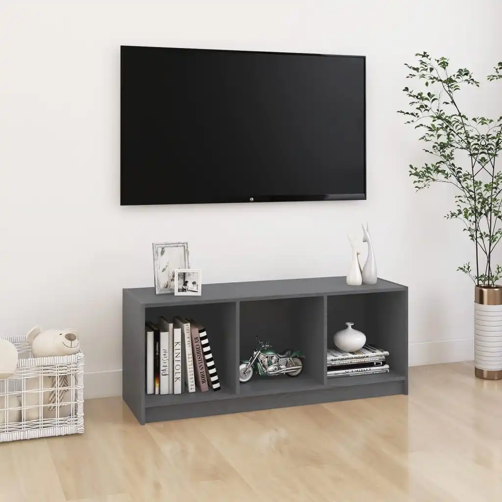 Kamin-TV-Ständer, einfacher Holzschrank, Tische, Entertainment-Center, 104 x 33 x 41 cm,