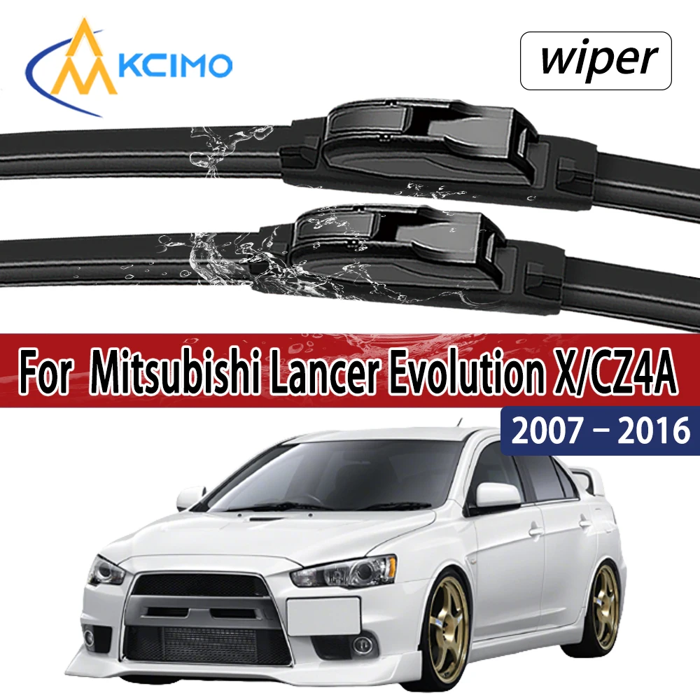 

Для Mitsubishi Lancer Evolution X/CZ4A 2007-2016 щетки стеклоочистителя переднего стекла 2 шт. аксессуары для окон ветрового стекла