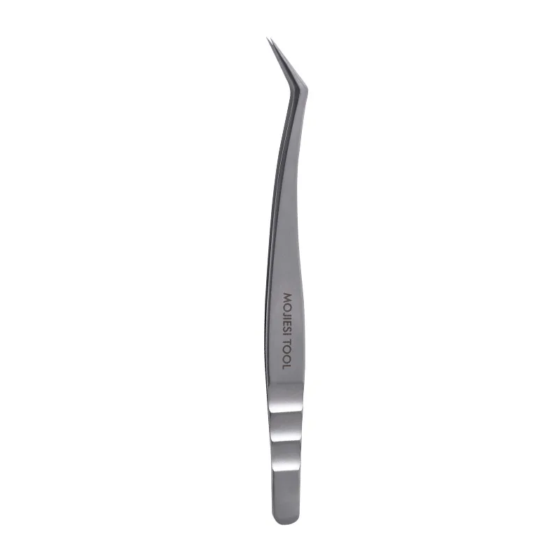 1PC Ukrainian Lash Tweezers for Eyelash Technicians High Precision Volume Lash Tweezers Lash Tech Stainless Steel Precision