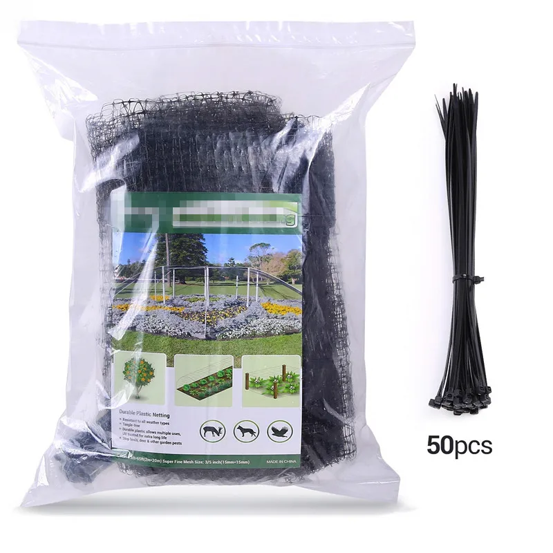 PP Material Mesh Anti Bird Netting, proteção lagoa