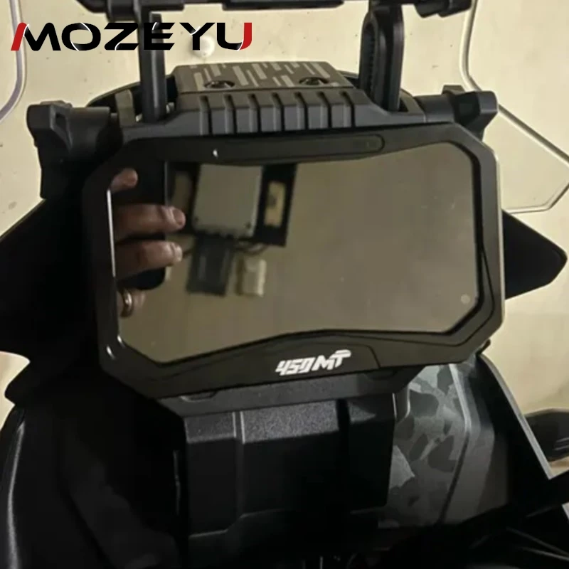 For CFMOTO CF MOTO 2025 450MT 700MT CF450MT 450 MT Ibex 450 2024 TFT Anti Theft Guard Screen Glare Protector Meter Frame Cover - Image 2