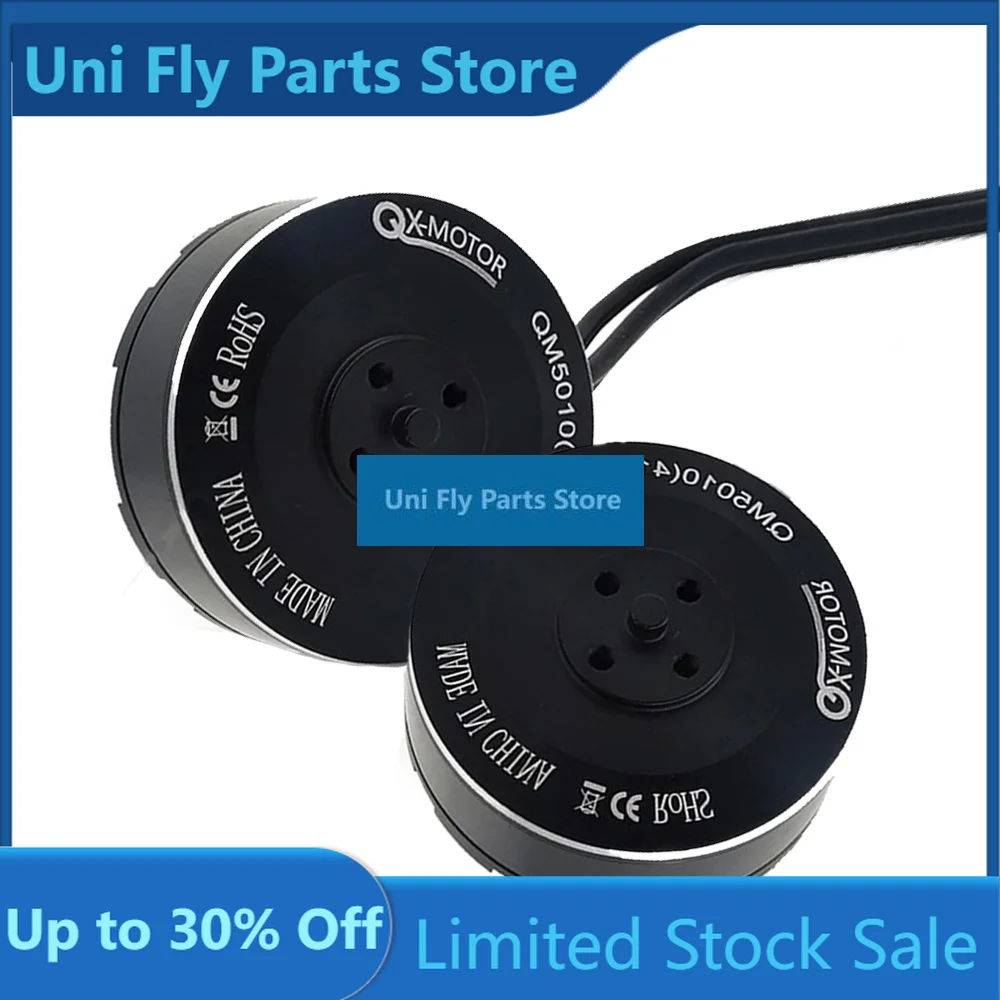 QX-MOTOR QM5010 Brushless Motor 320KV380KV600KV With 1552 1760 Carbon Fiber Propeller For RC Drone 550 650 850 Remote Toy UniFly