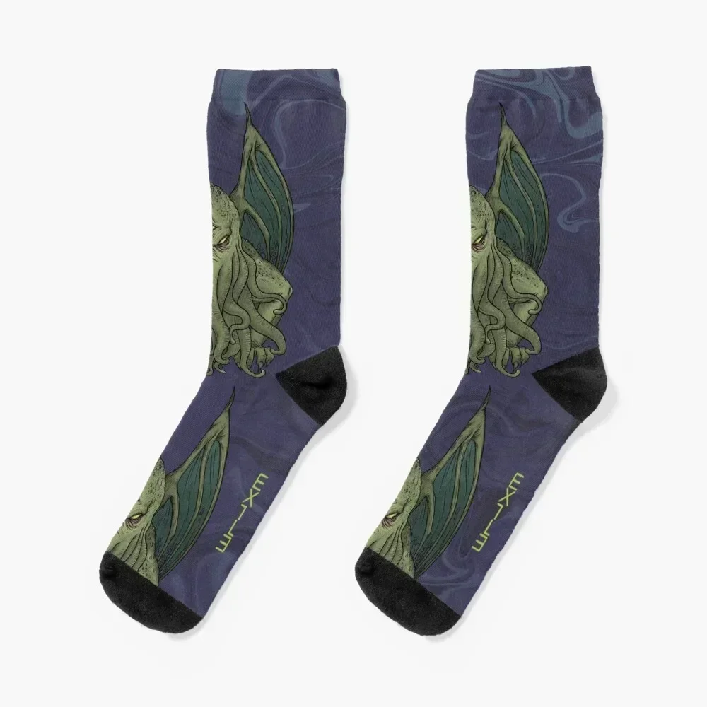 

Cthulhu Socks christmas gifts moving stockings Socks Ladies Men's