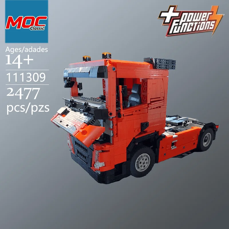 Specially Customized MOC FM Truck Technic Combination Model - Trendy Educational Toy, Casual Building Game Gift