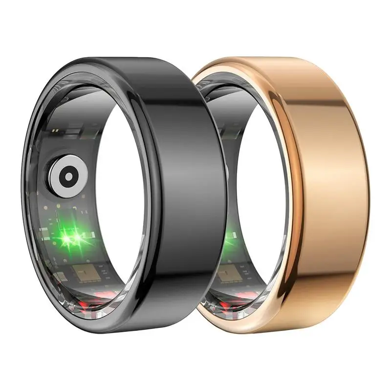 

IP68 Smart Ring Step Health Tracker Waterproof Heart Rate Blood Oxygen Monitor Monitoring Calories Step Count Fitness Smart Ring