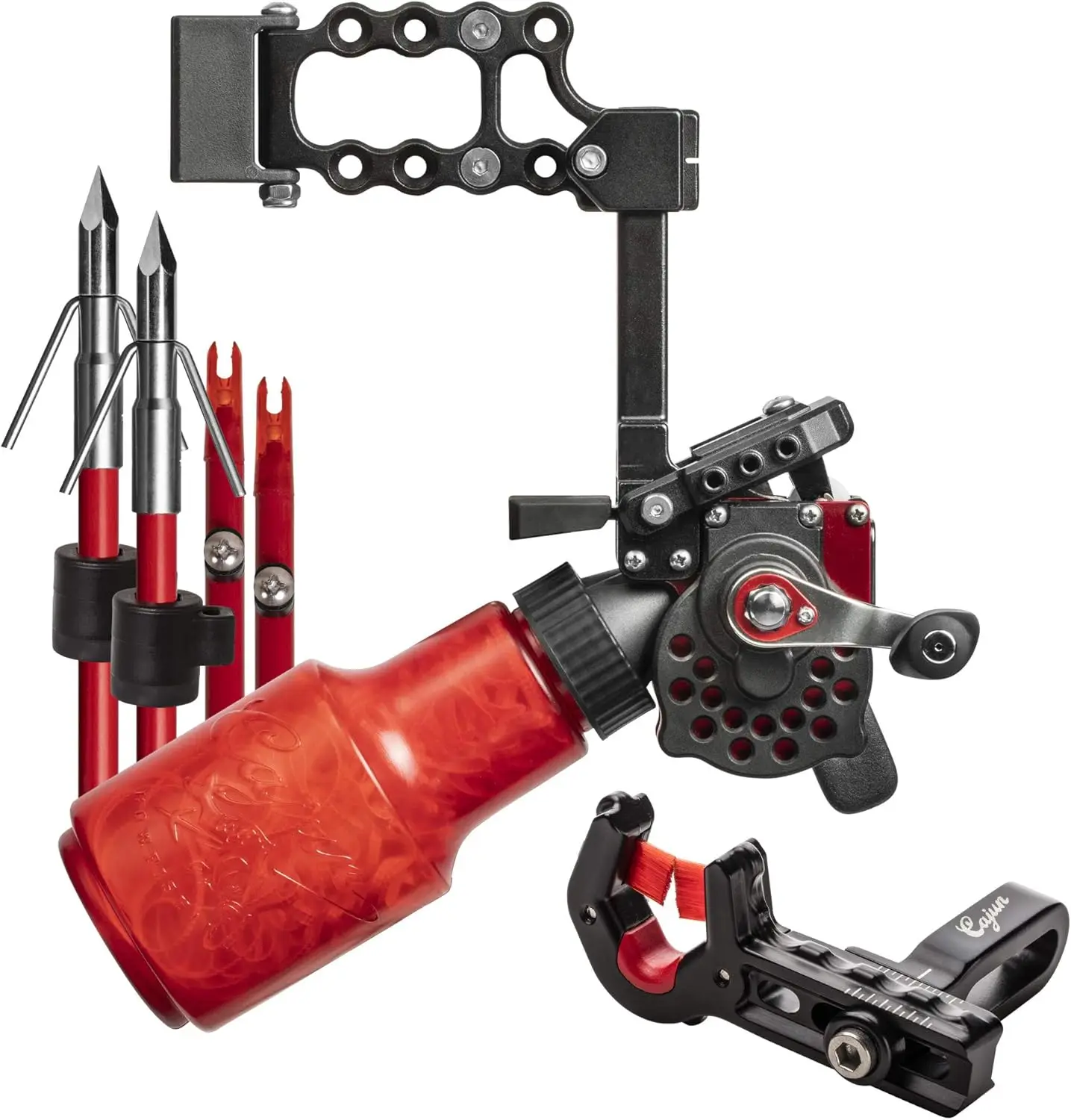 

Winch Pro Reel fishing Kit - Ultimate Bowfishing Bundle Including Winch Pro Reel, 25 Yards of 250 lbs