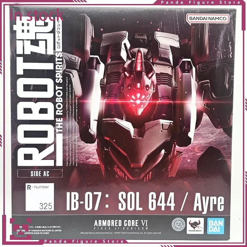 

Bandai Genuine THE ROBOT SPIRITS ARMORED CORE VI 325 IB-07:SOL 644/ Ayre Anime Action Figure Collectible Model Toy