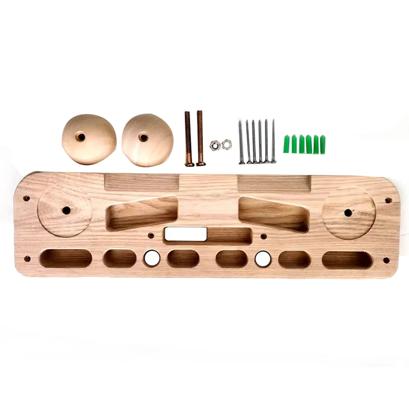 

A64T-1Set Rock Climbing Fingerboard Sports Fitness Trainer Rock Climbing Trainer Equipment Building Core