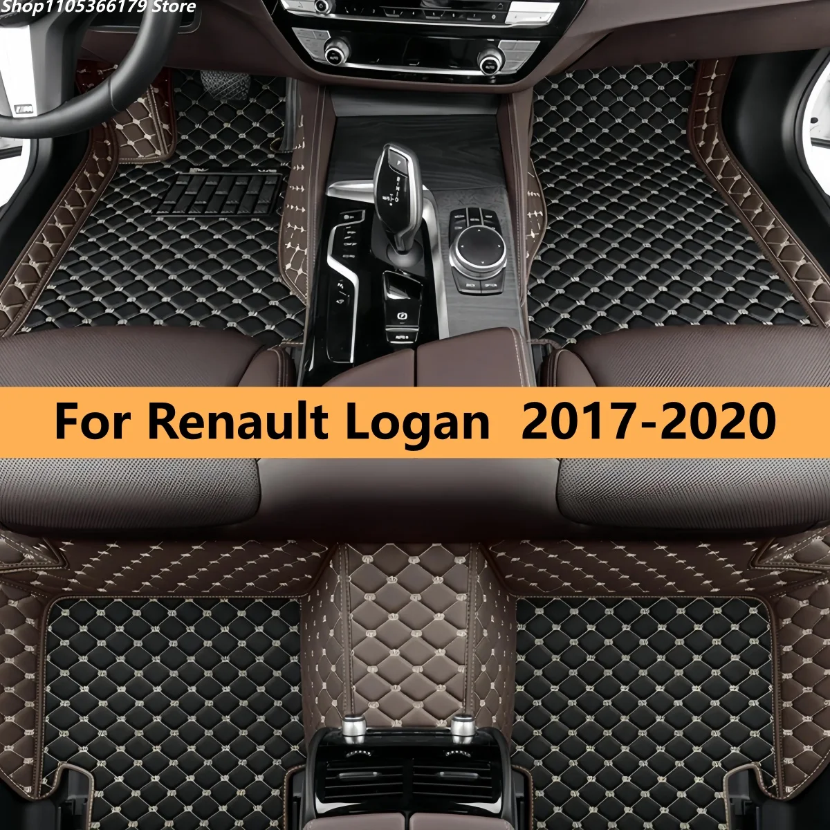

Автомобильные коврики для Renault Logan 2017-2020: кожаные, прочные, для салона автомобиля, аксессуары