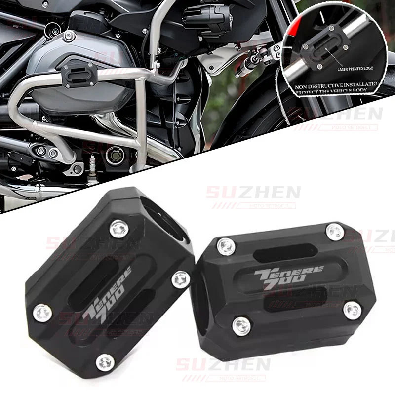 For YAMAHA TENERE 700 2019 2020 XTZ Tenere700 Latest Accessories Motorcycle Engine Guard Protection Bumper Decorative Block