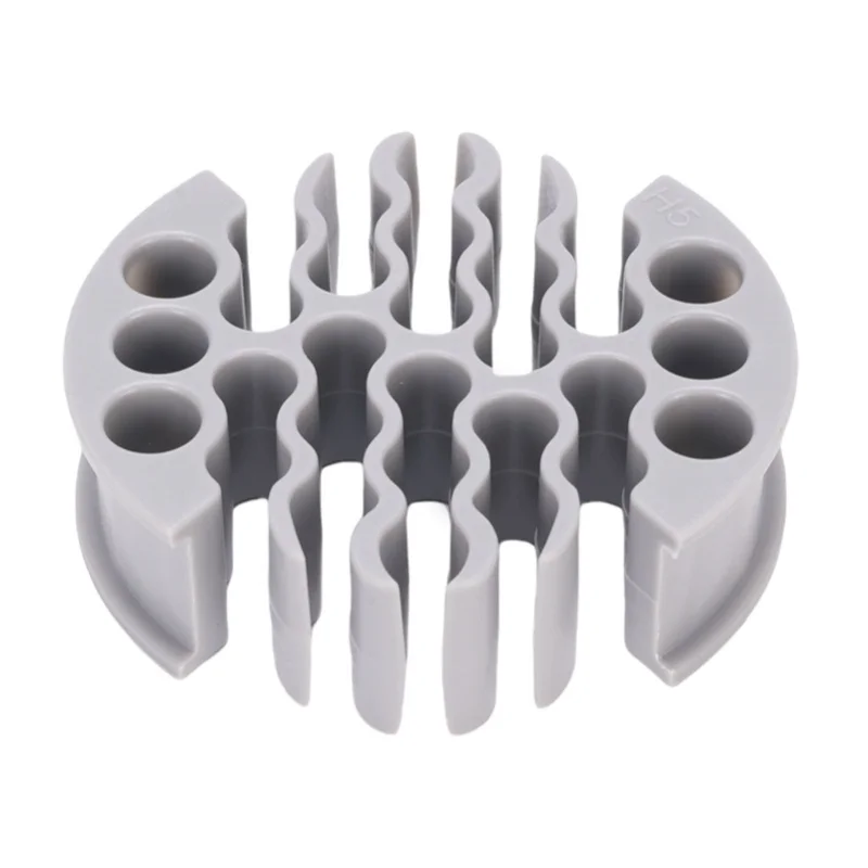 Network Cable Organizer Ethernet Wire Arrangement Tool For CAT 5 CAT 5E CAT 6 Shielded Wires Gray CAT5 Wire