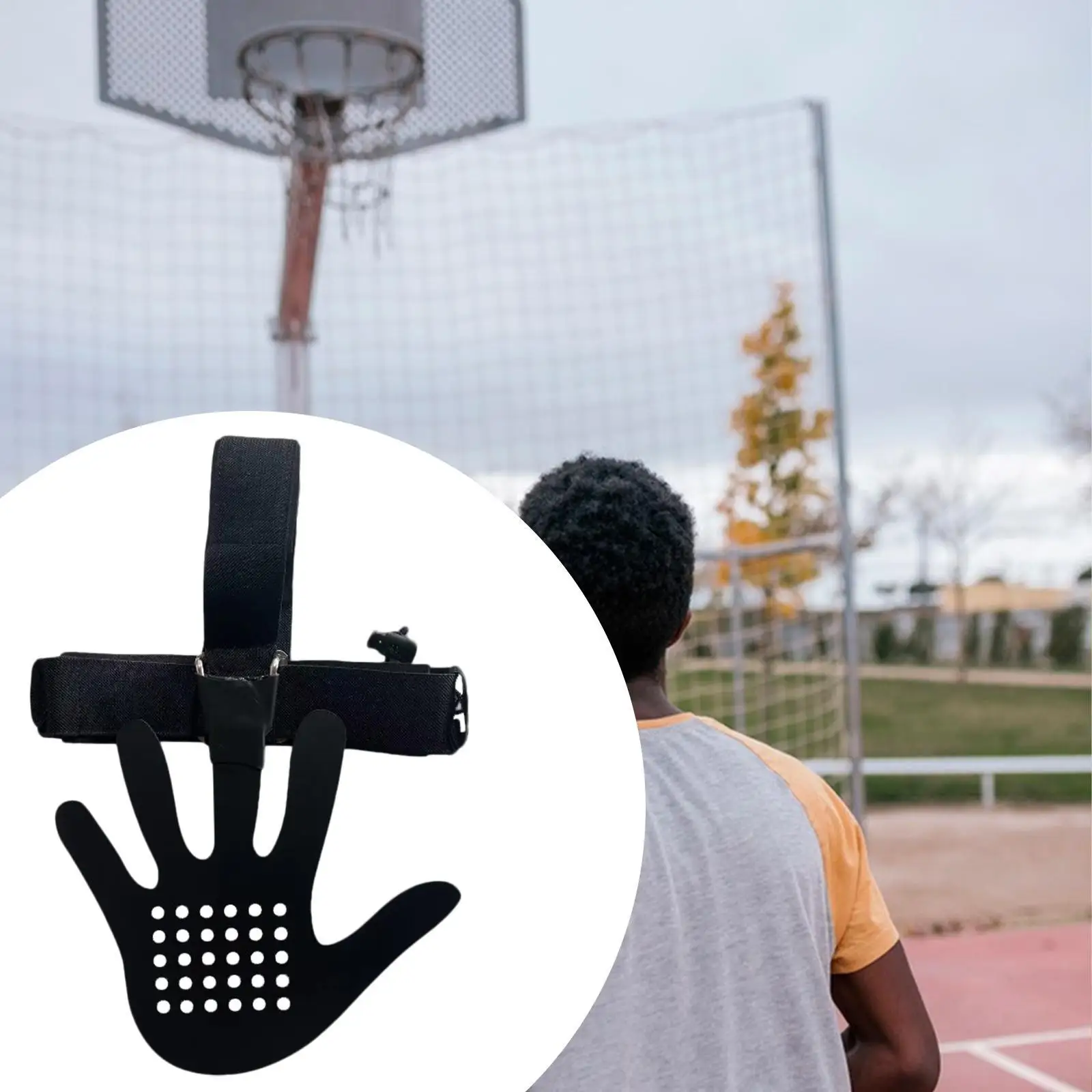 Osłona blokująca sprzęt treningowy do koszykówki zapewniająca dokładność umiejętności.