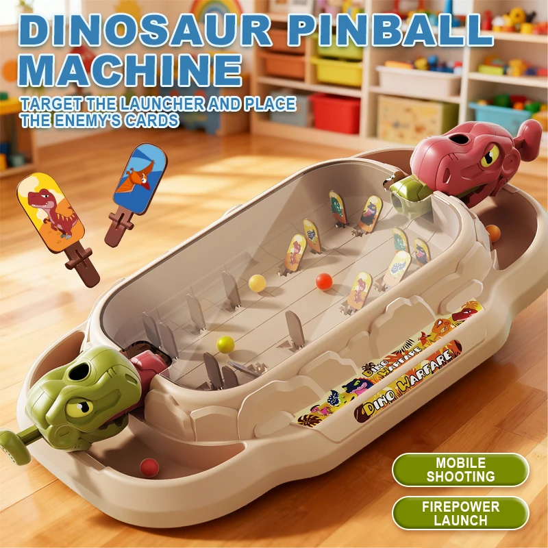 2025 أطفال الكرة والدبابيس لعبة الرماية آلة سطح المكتب معركة التفاعلية المزدوج لاعب لوحة الحفلات لعبة ألغاز للوالدين والطفل #1
