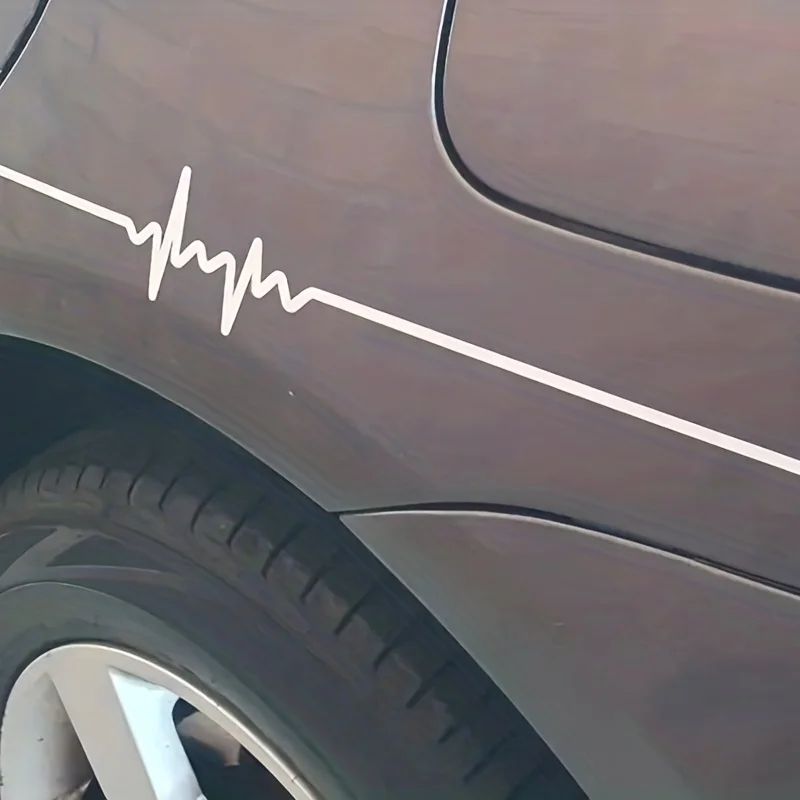 Geometric Line Sticker Unique Car Vinyl Decal High Quality Truck SUV Laptop Wall Decoration Waterproof Auto Decor
