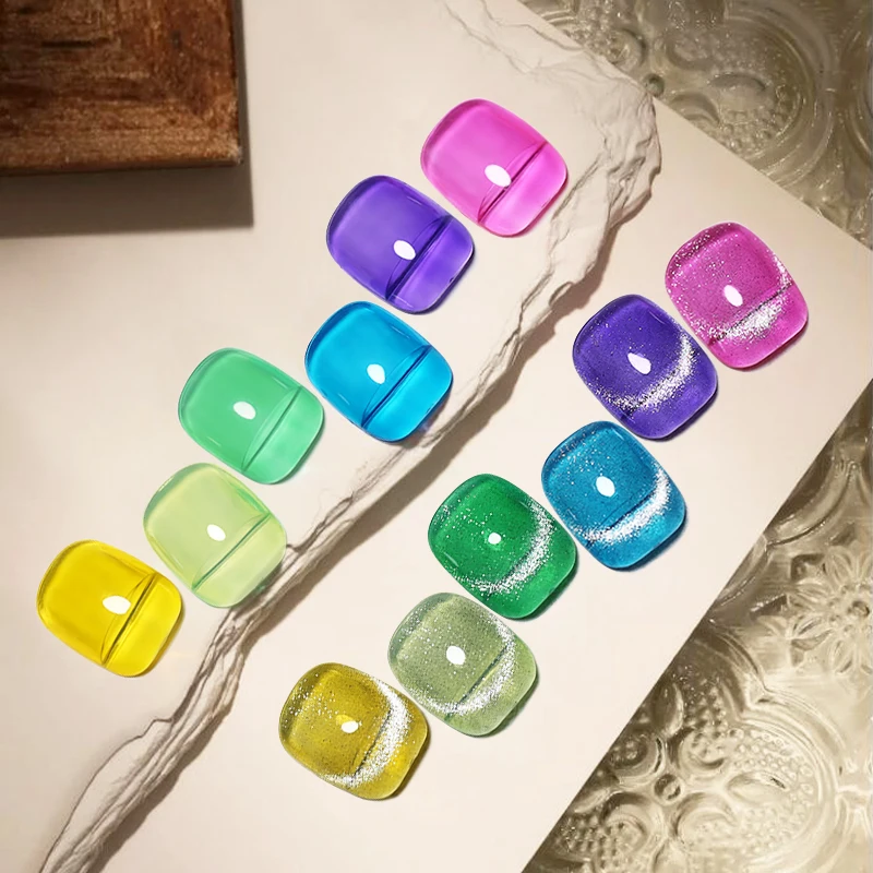 Clou Beaute-esmalte de uñas de Gel translúcido, 15ml, laca UV LED, semipermanente, sin limpiar, capa Base superior, barniz artístico para uñas