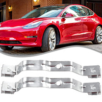 1Pair Left+Right Auto Front Bumper Fender Connection Bracket 1104540-00-B# 1104541-00# For Tesla Model 3 2017-2022 Car Accessory