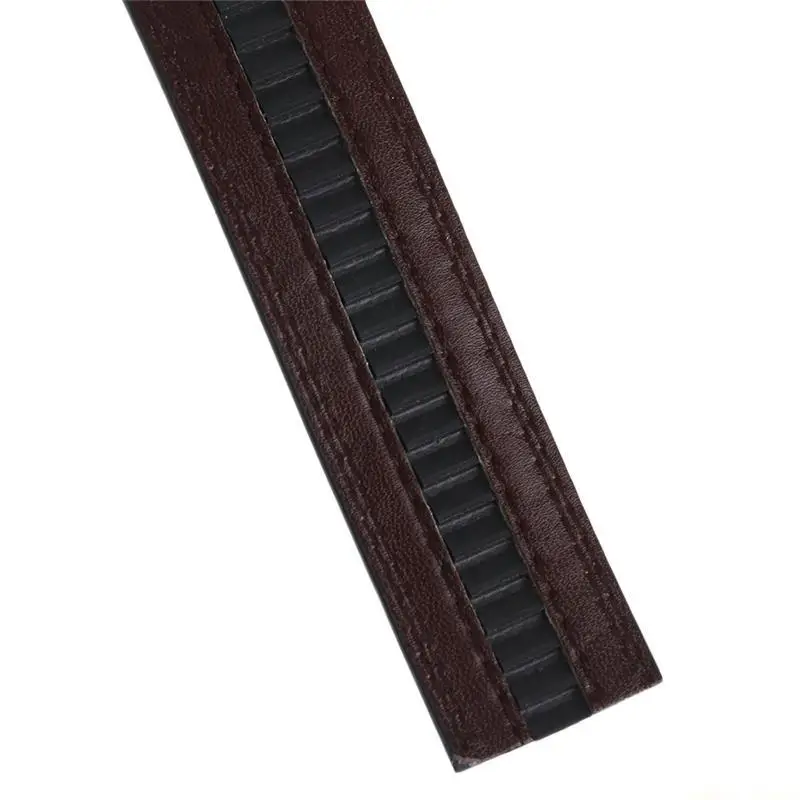 

31BF Мужской автоматический деловой ремень из искусственной кожи без пряжки