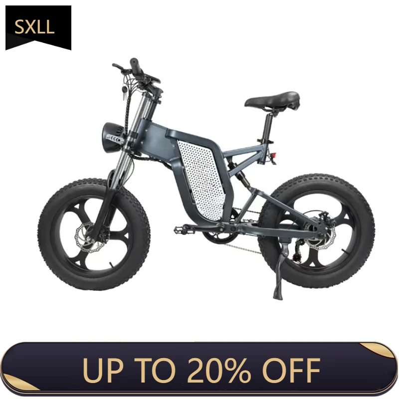 

SXLL Wholesale Electric 48V 20Ah Electric CityDual Disc Brake 750W 5 Speed Electric