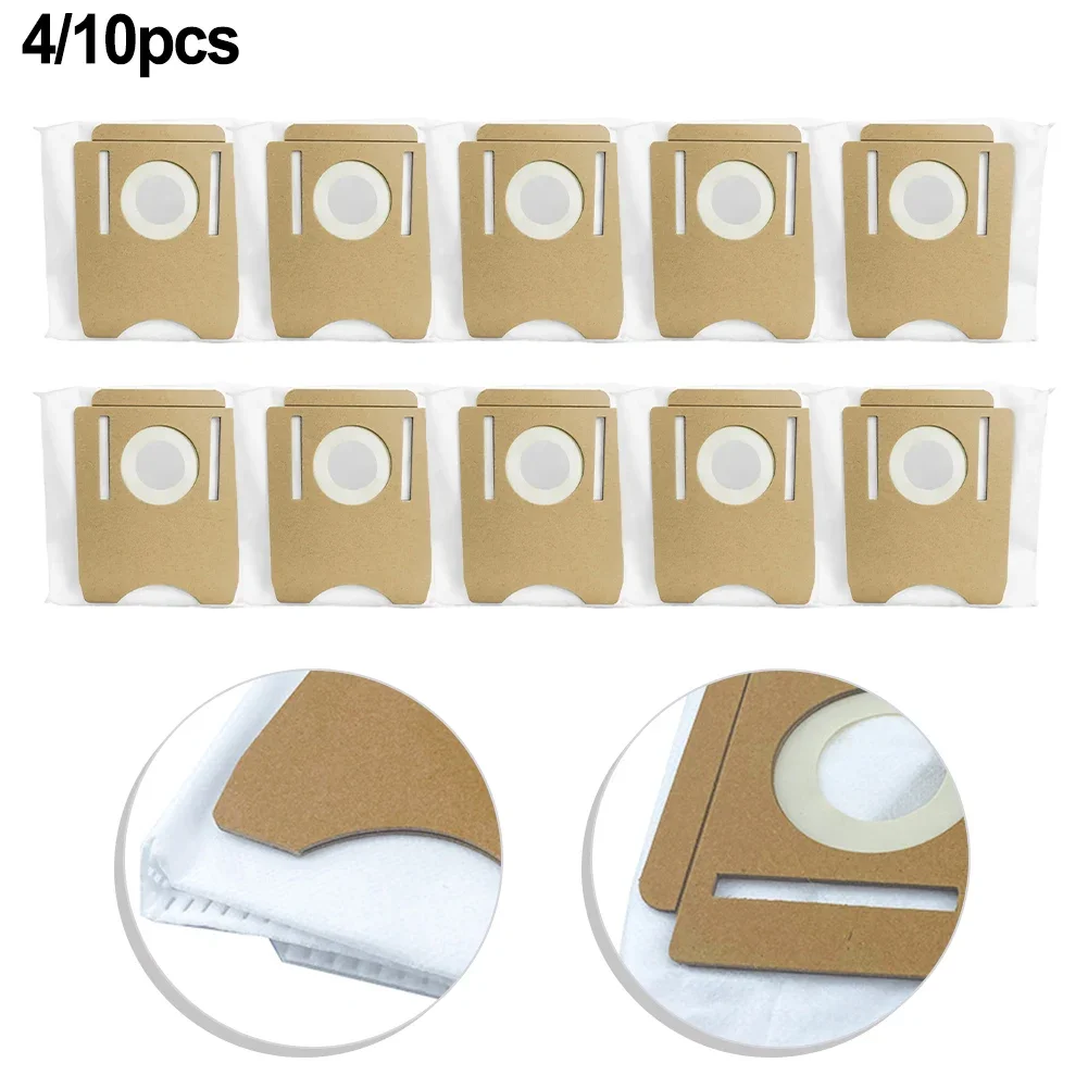 4/10pcs Dust Bag Accessories For S8 S8 Plus / CLIEN T24 / ThinkAir RV50 Pro Vacuum Cleaner And Sweeper Accessories