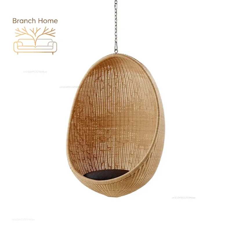 Bird's Nest Hanging Chair Balcony Hanging Basket Rattan Chair Adult Indoor Cradle Chair Swing Household