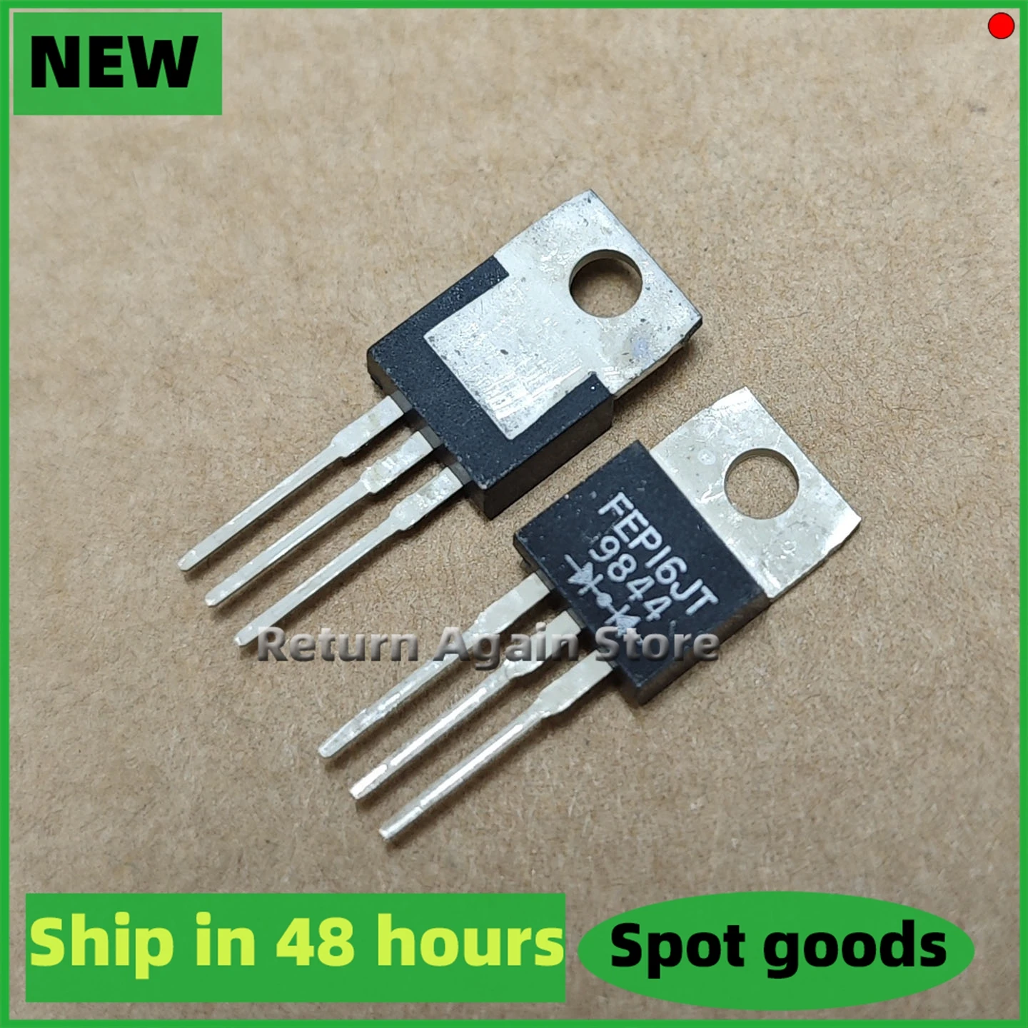 10pcs FEP16JT Fast recovery rectifier diode TO220 16A600V