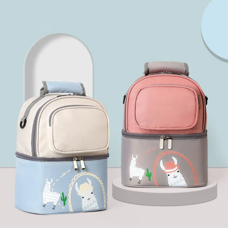 Fashion Mommy Diaper Bags Mummy Daddy Backpack Mummy Large Capacity Travel Nappy Bags Multi-function Maternity Bags Outting Bag