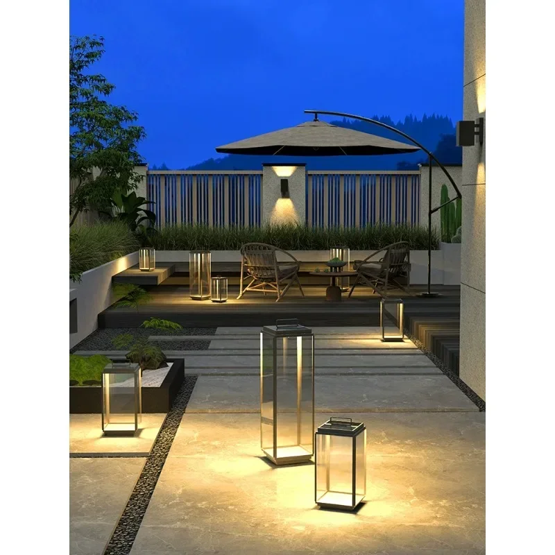 

Outdoor Landscape Courtyard Light Solar Light Outdoor Portable Atmosphere Lights Outdoor Villa Balcony Garden Lights Lawn Lights
