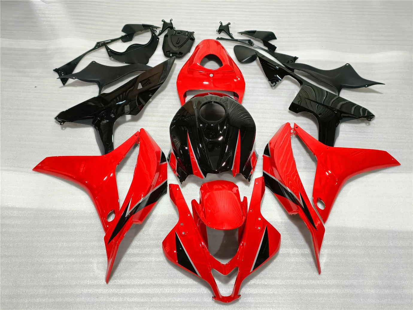 Nieuwe ABS Motorfiets volledige Fairings Kit voor CBR600RR F5 2007 2008 CBR600 RR CBR 600RR 07 08 Carrosserie kuip set