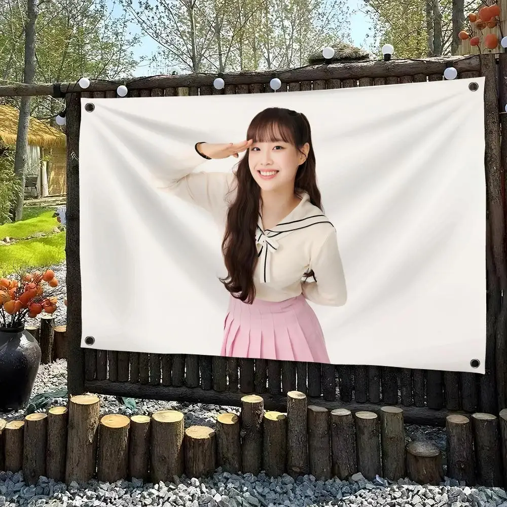 L-Loona C-Chuu S-Salute Cute Flags Custom Camping Outdoor Garden room Bedroom Decor Party Backdrops Wall Art Family Gifts