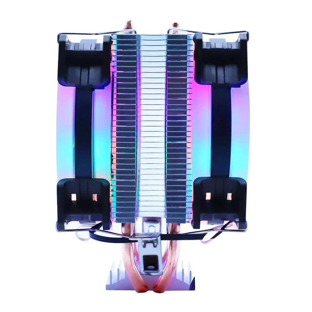 Wovibo CPU Cooler Cooling Fan 3PIN 4Pin Ventilador Silent For Intel 775 1150 1151 1155 1200 1700 2011 X79 X99 AM3 AM4 Radiator