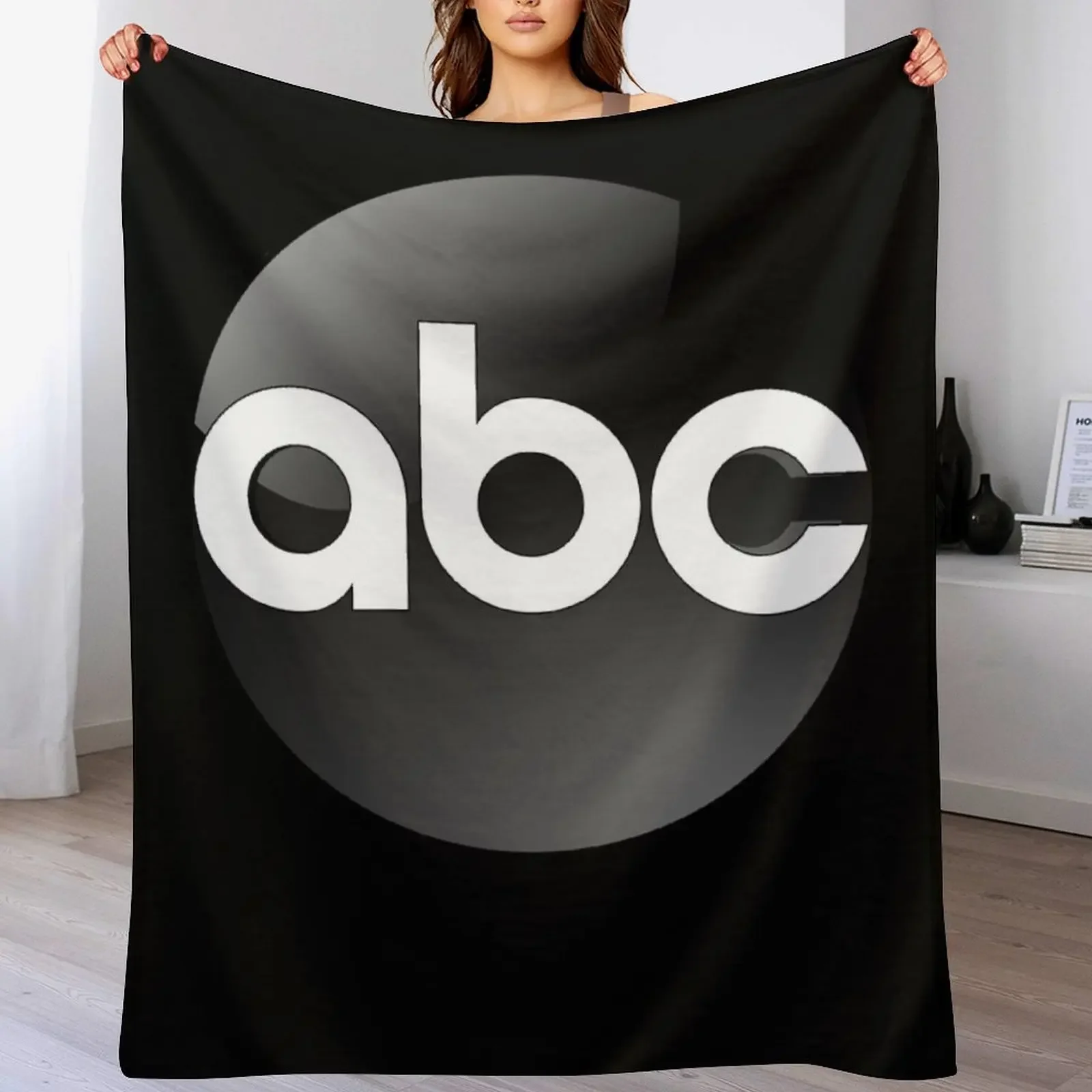 ABC Logo Classic , T shirt gift for men and women Throw Blanket for sofa Hair Camping Blankets