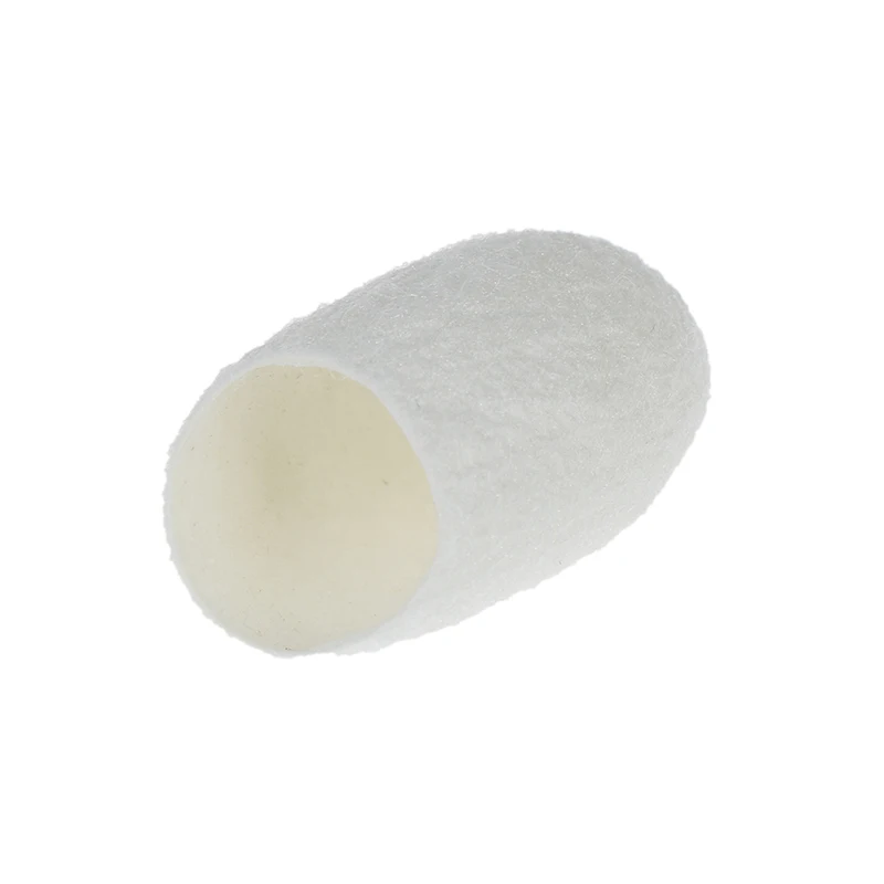 100 Pcs Silkworm Balls Purifying Whitening Exfoliating Scrub Blackhead Remover Natural Silk Cocoons Facial Skin Care