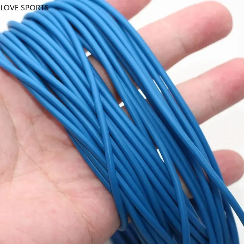 New Goods For Fishing 10 Meters Fishing Rope Diameter 2.5mm High Solid Elastic Rubber Line Band Fishing Elastic Rope Accessories