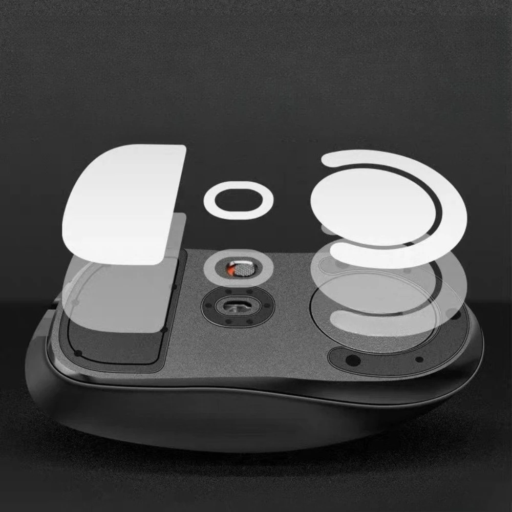 1Pcs Replacement Suitable for Logitech Mouse GPW 2 Ice Version Sag-Proof Skates Designed for Smooth Material