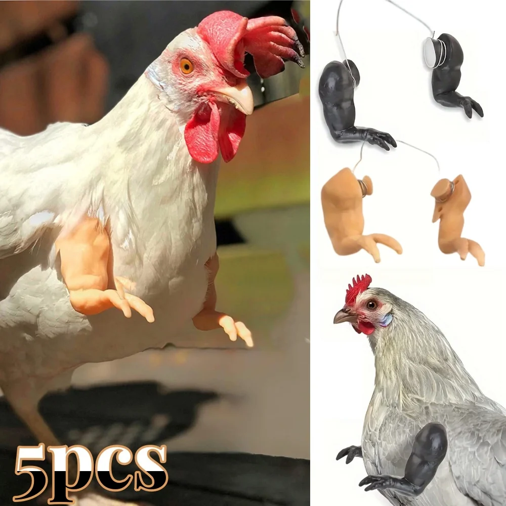 5-1PCS Huhn Riesenarm Dekoration Haustier Spielzeug Dinosaurier Forelimbs Spaß Dekoration Kampf Huhn Muskel Arm Huhn Zubehör