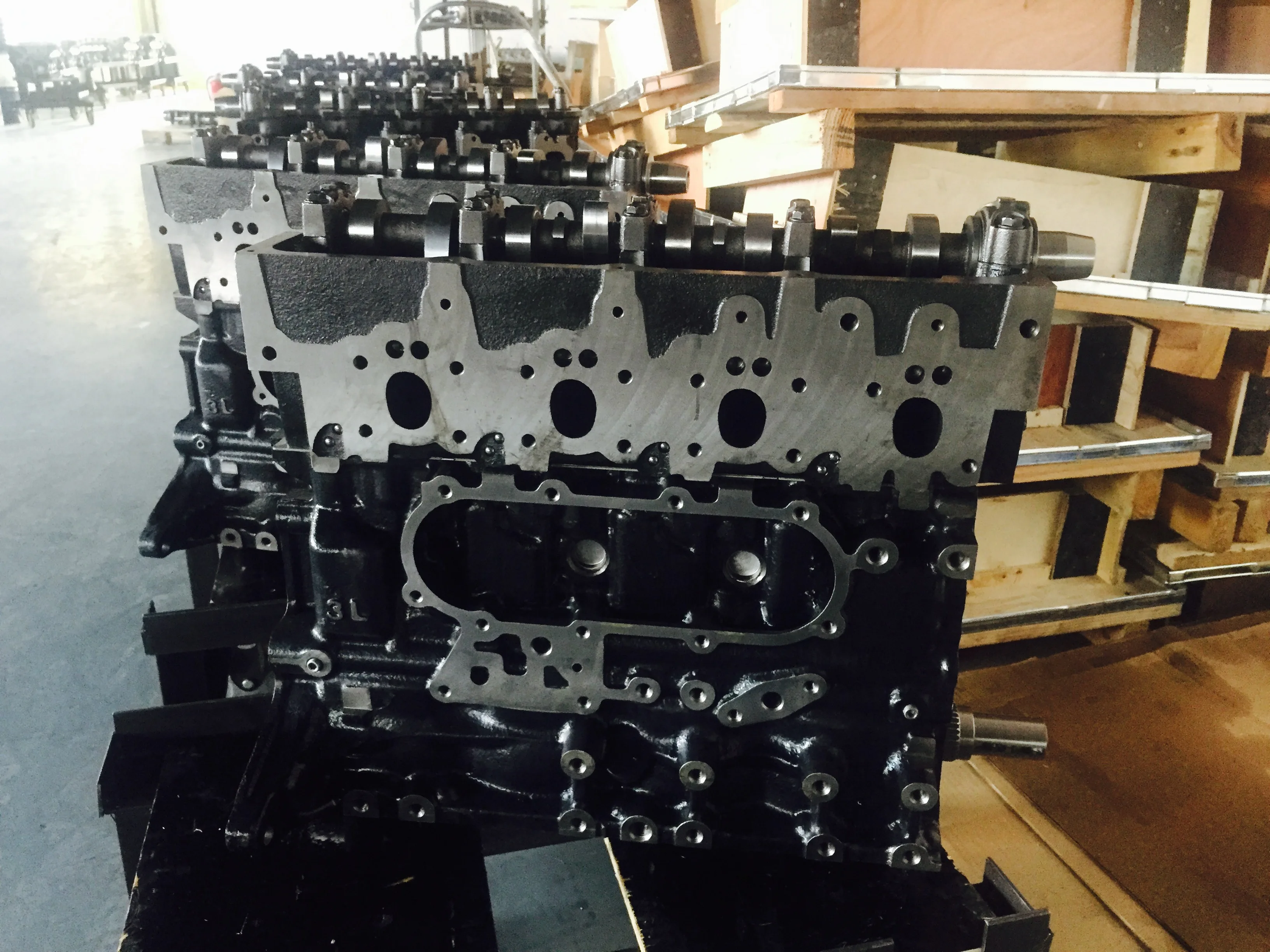 New High Quality 3L Engine Long Block Replacement for Hilux Pickup Hiace DYNA150 Land Cruiser with 1 Year Warranty