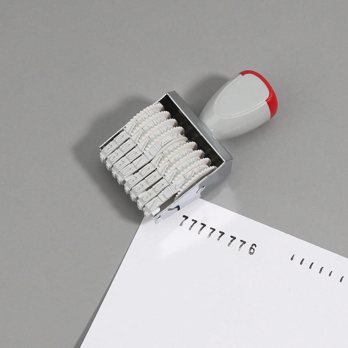 1 PC 8-stelliger nummerierter Rollstempel für Studium und Büro, schnelle Datumsnummerierung, digitale Klarheit, tragbarer Rollstempel
