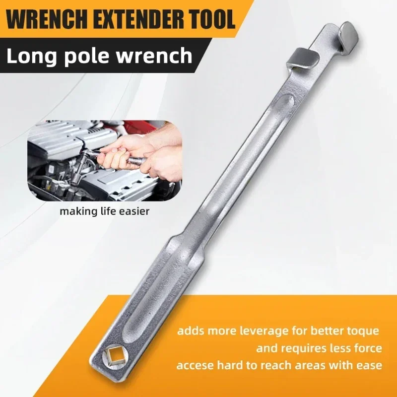 Opening Plum Blossom Dual-Use Wrench Extension Tool, Wrench Extension Torque Repair Kit, Quick and Effortless Auxiliary Tool