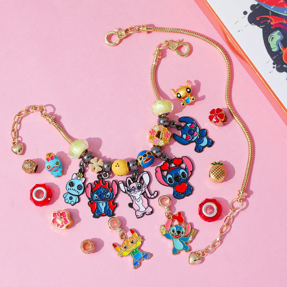 Disney Lilo & Stitch Cute Unique Figure Advent Surprise Blind Box DIY Stitch Pendant Toy Gift for Holiday Collectible Accessory