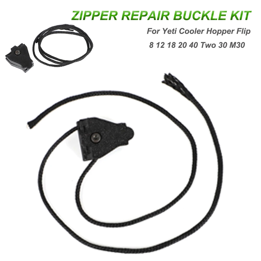 For Yeti Cooler Hopper Flip 8 12 18 20 40 Two 30 M30 Zipper Repair Buckle Kit