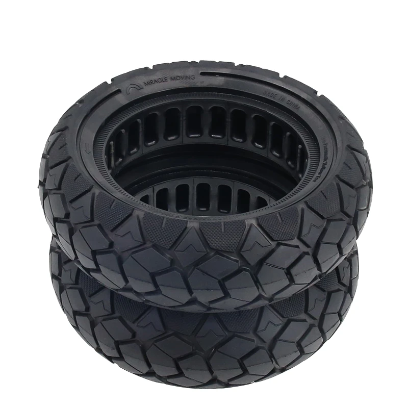 AliExpress 255X80/10X3.0(80/65-6) solid tire rubber Electric Bicycle 10 inch for Electric Scooter Speedual Grace Zero 10X Electric BIke