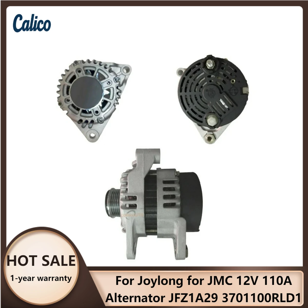 

Эксклюзивное производство. Подходит для Joylong, JMC. Генератор 12В 110А JFZ1A29 3701100RLD1.