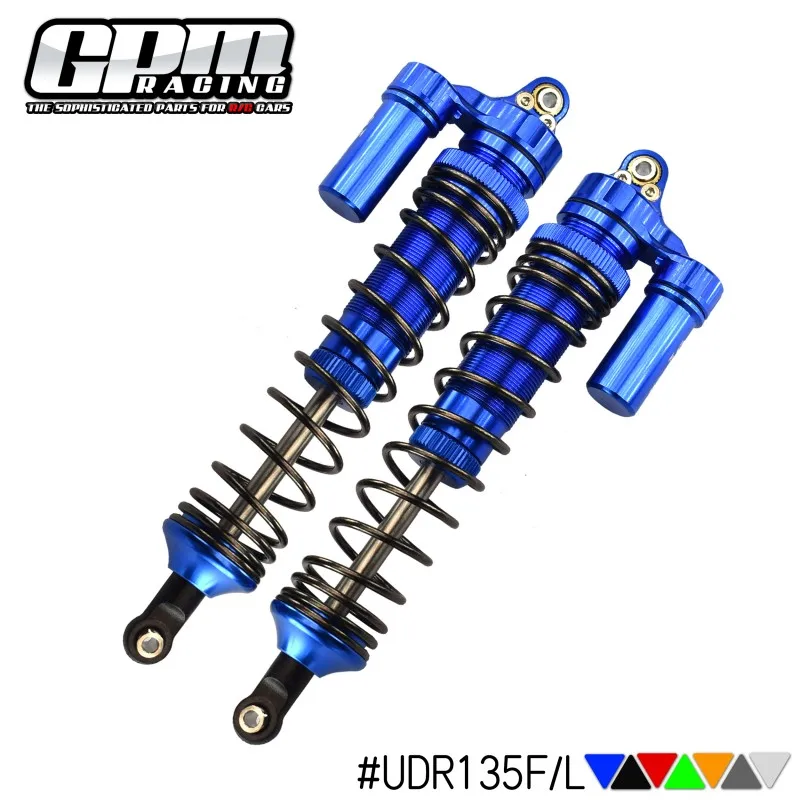 GPM Alloy L-Shape Front/Rear Shocks 135mm/139mm For TRAXXAS 1/7 UDR DESERT RACER-85086-4