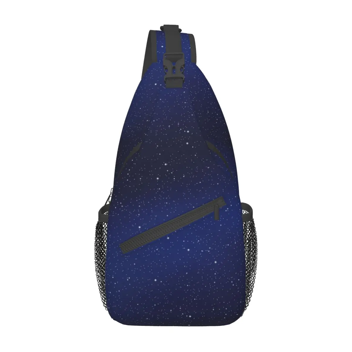 Galaxy Star Sling Bag petto Crossbody spalla zaino escursionismo viaggi Daypacks via lattea uomo donna borse