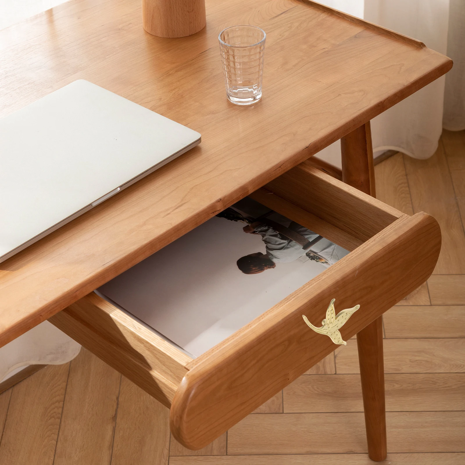 

Brass Handle Furniture Knobs for Dresser Drawers Pulls Cabinet Wardrobe Door Handles