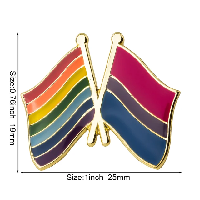 thumbnail image 2 of LGBTQ+ Pride Enamel Pins - Proud Zebra 2 of 12