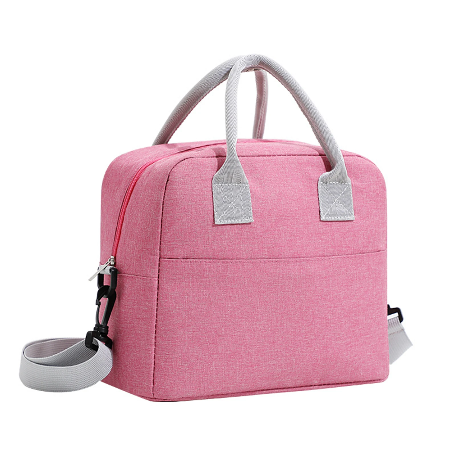 Portable Lunch Bag For OL Women Thermal Insulated Lunch Box Tote Cooler Handbag Waterproof Bento Pouch Office Food Bags