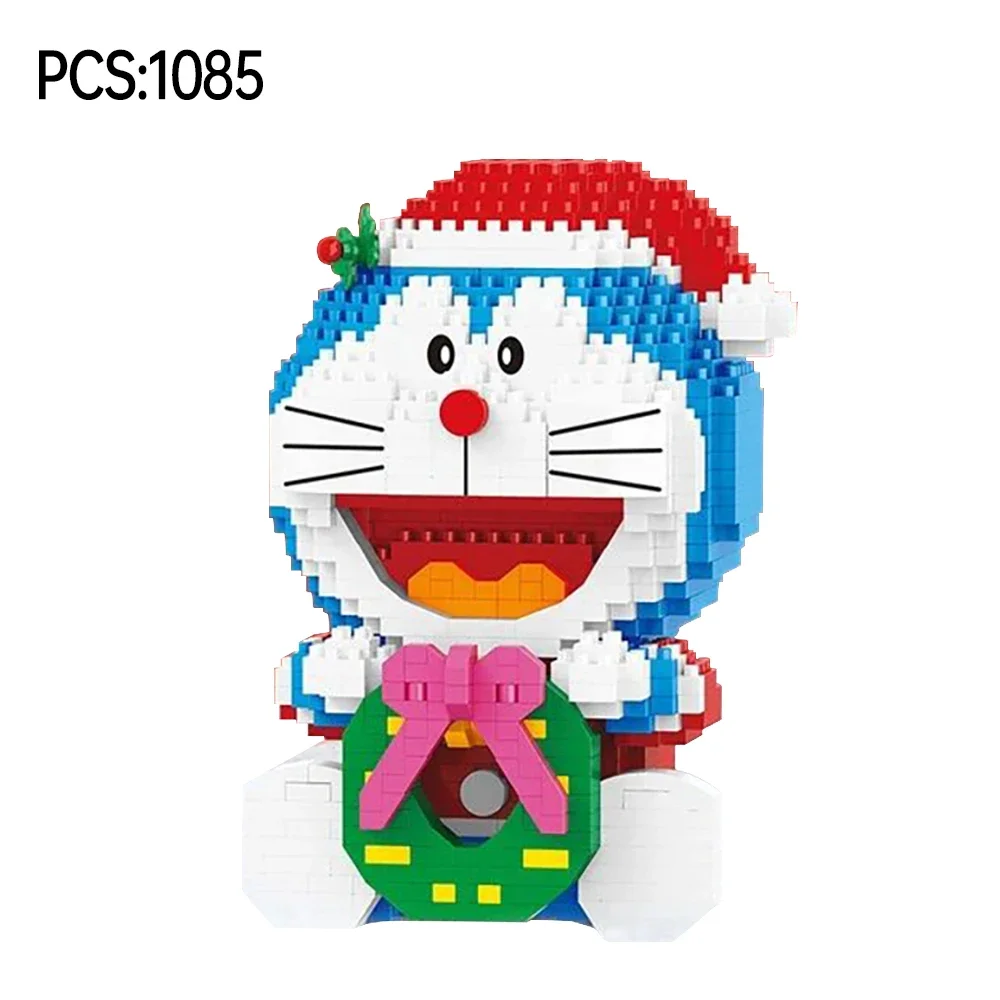 

BALODY Micro Building Blocks Doraemon Mini DIY Assembly Anime Model - ABS Plastic Children's Toy Blocks