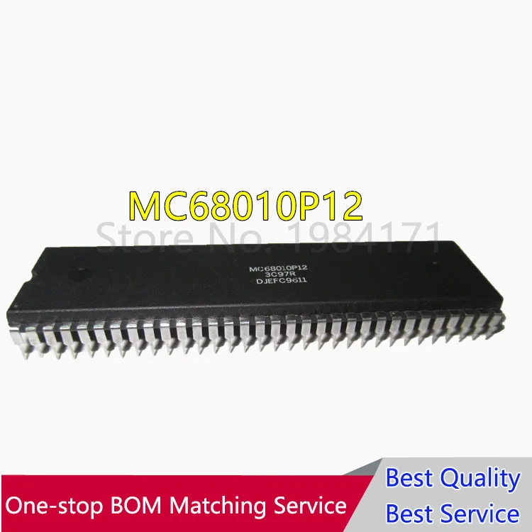 1Pcs MC68010P12    MC68010P10 68010 68010P12  32-Bit Processor . 68010 Cpu .  Electronic Component IC New Original